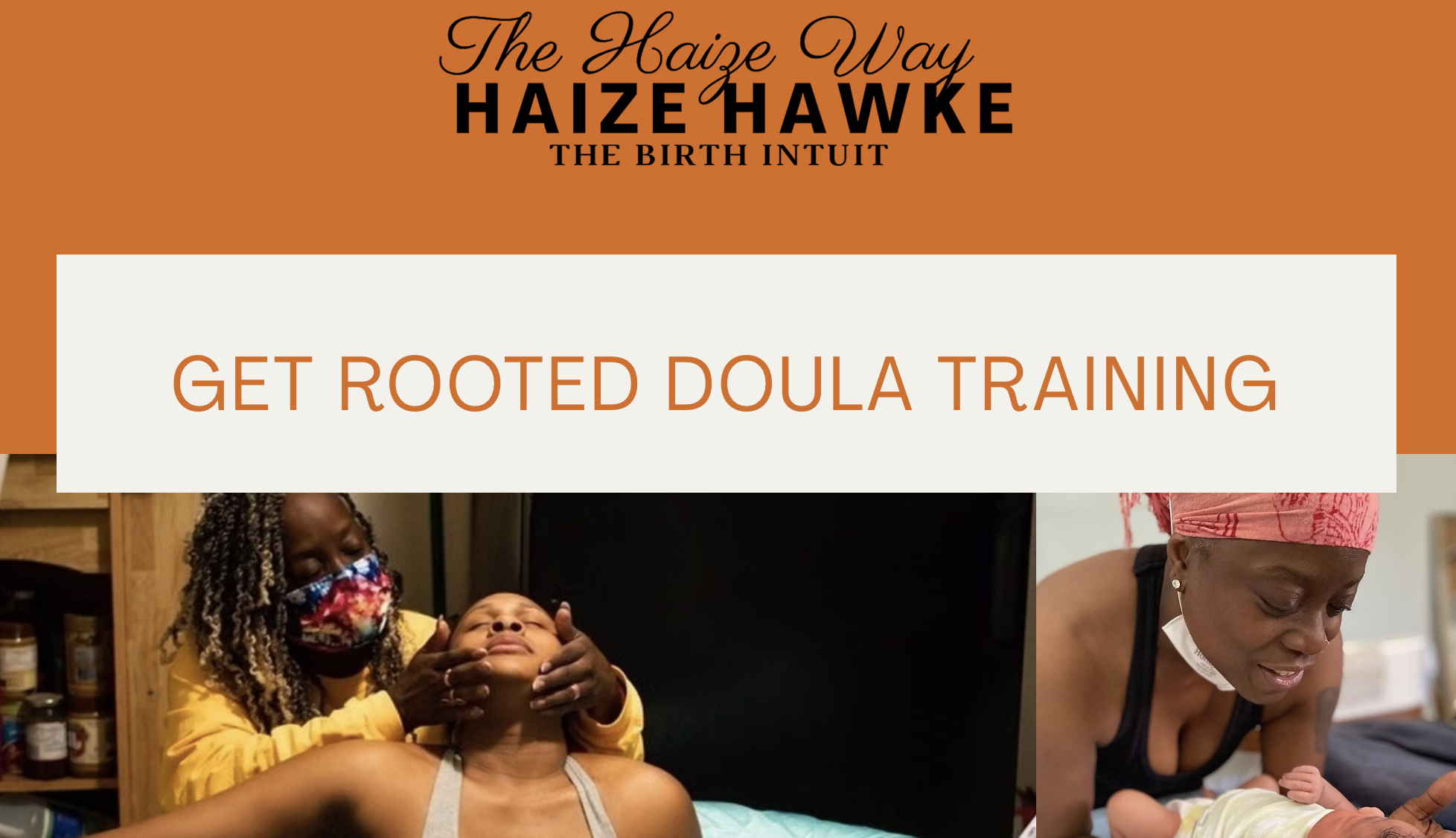HAIZE HAWKE DOULA TRAINING